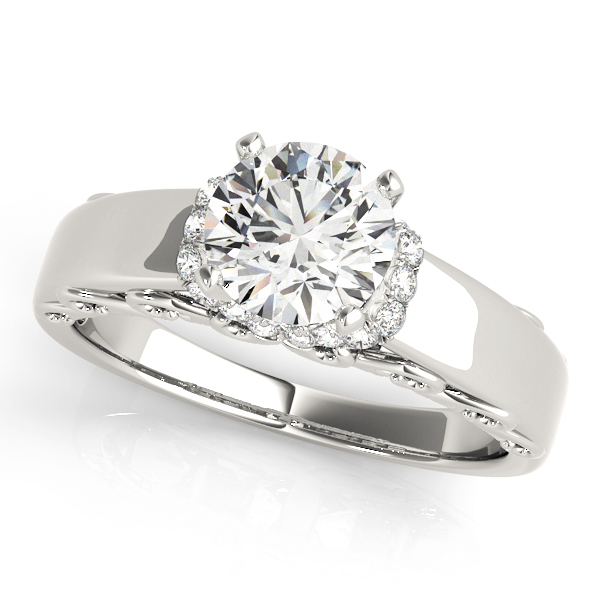 Amazing Wholesale Jewelry - Peg Ring Engagement Ring 23977050822-E