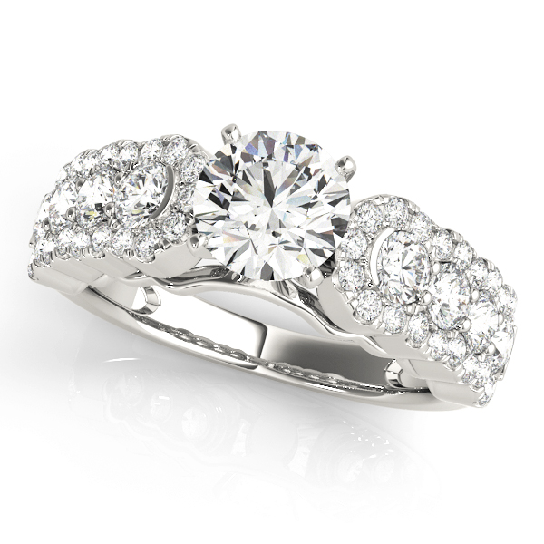Amazing Wholesale Jewelry - Peg Ring Engagement Ring 23977050826-E