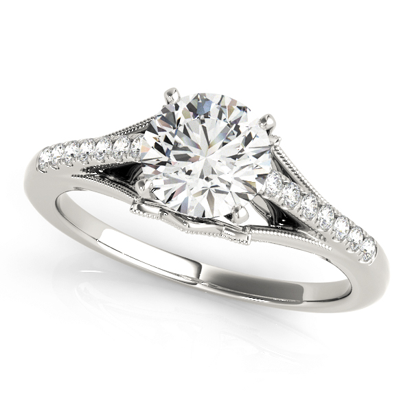 Amazing Wholesale Jewelry - Peg Ring Engagement Ring 23977050828-E