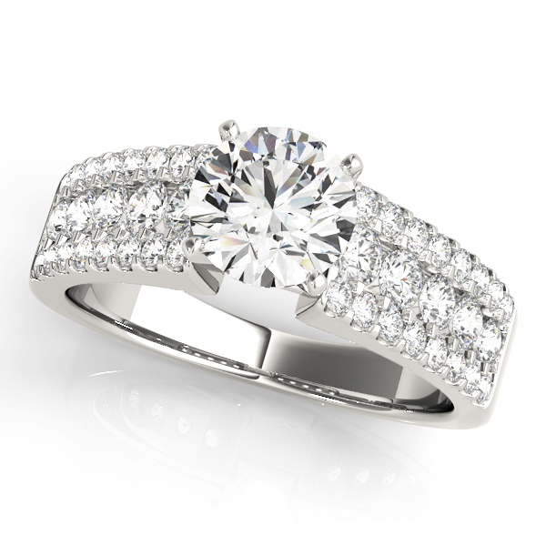 Amazing Wholesale Jewelry - Peg Ring Engagement Ring 23977050831-E