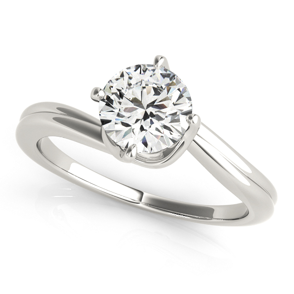Amazing Wholesale Jewelry - Round Engagement Ring 23977050905-E-1/4