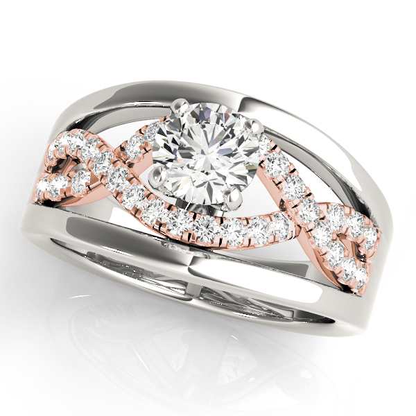 Amazing Wholesale Jewelry - Peg Ring Engagement Ring 23977050910-E