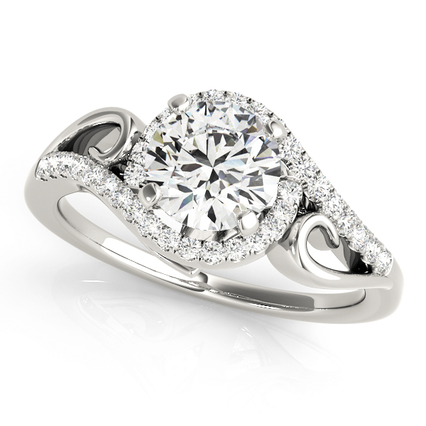 Amazing Wholesale Jewelry - Peg Ring Engagement Ring 23977050915-E
