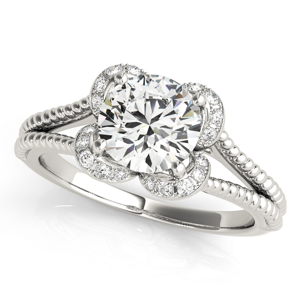 Amazing Wholesale Jewelry - Round Engagement Ring 23977050966-E