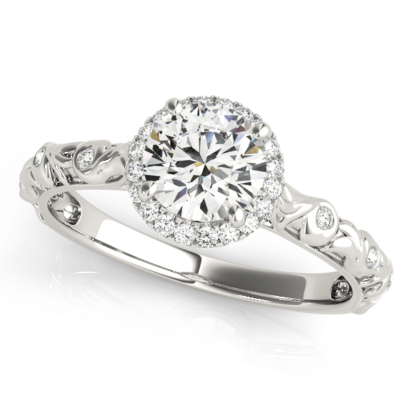 Amazing Wholesale Jewelry - Round Engagement Ring 23977050967-E