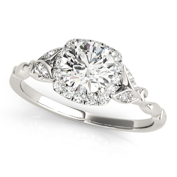 Amazing Wholesale Jewelry - Round Engagement Ring 23977050968-E-1