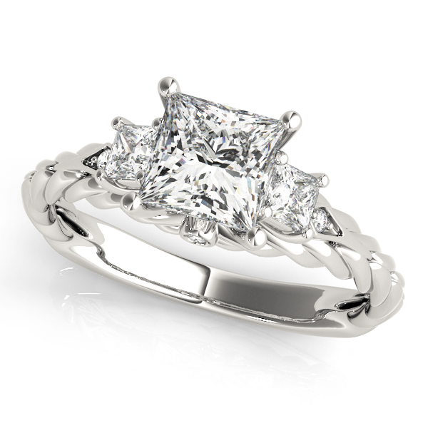 A1 Jewelers - Square Engagement Ring 23977050974-E