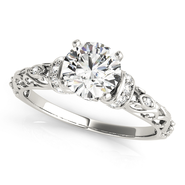 Amazing Wholesale Jewelry - Peg Ring Engagement Ring 23977050978-E
