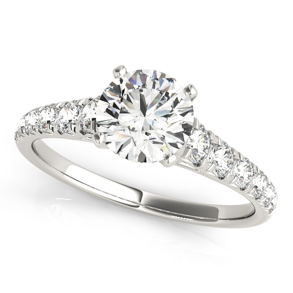 Amazing Wholesale Jewelry - Peg Ring Engagement Ring 23977050979-E