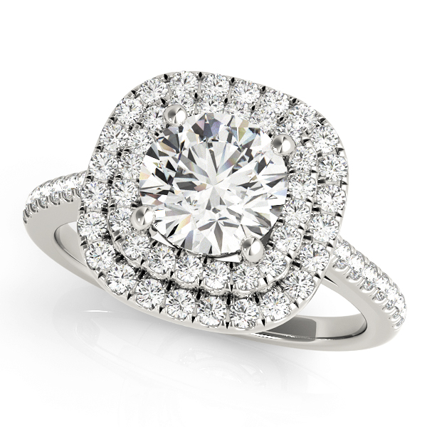 Amazing Wholesale Jewelry - Round Engagement Ring 23977050984-E