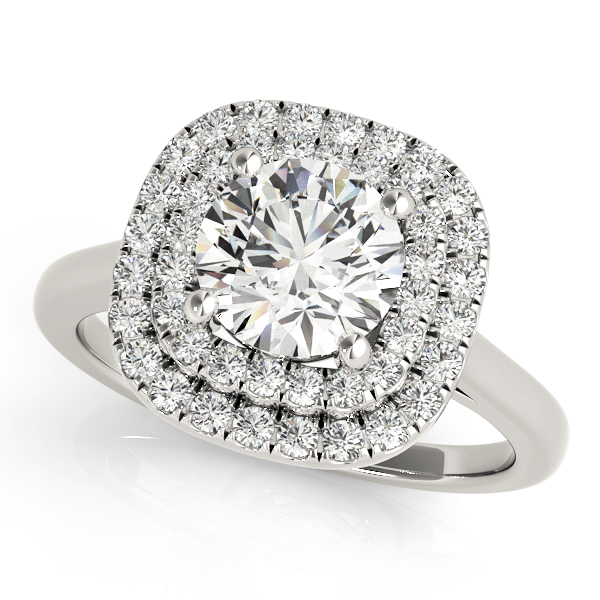 Amazing Wholesale Jewelry - Round Engagement Ring 23977050985-E