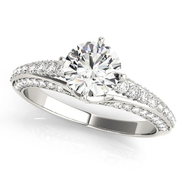 Amazing Wholesale Jewelry - Peg Ring Engagement Ring 23977051037-E