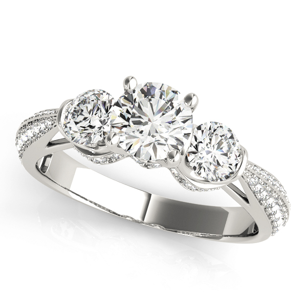Amazing Wholesale Jewelry - Peg Ring Engagement Ring 23977051041-E