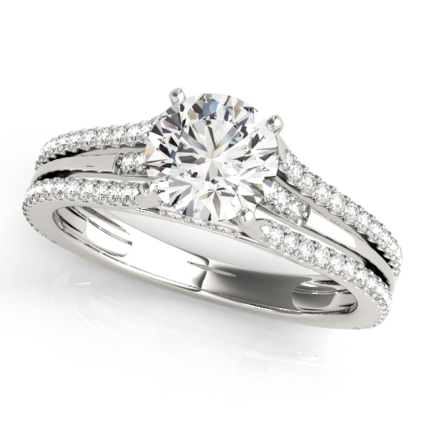 Amazing Wholesale Jewelry - Round Engagement Ring 23977051051-E