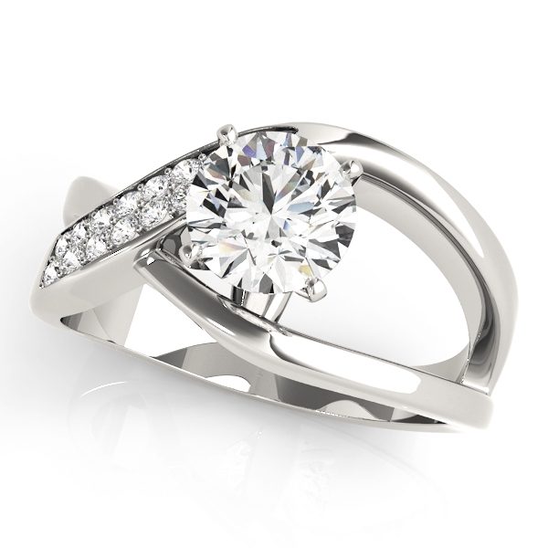 Amazing Wholesale Jewelry - Peg Ring Engagement Ring 23977051072-E