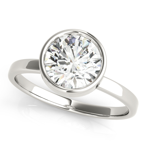 Amazing Wholesale Jewelry - Round Engagement Ring 23977051073-E-1