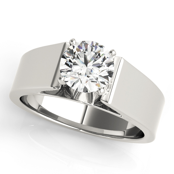 Amazing Wholesale Jewelry - Peg Ring Engagement Ring 23977080128-A