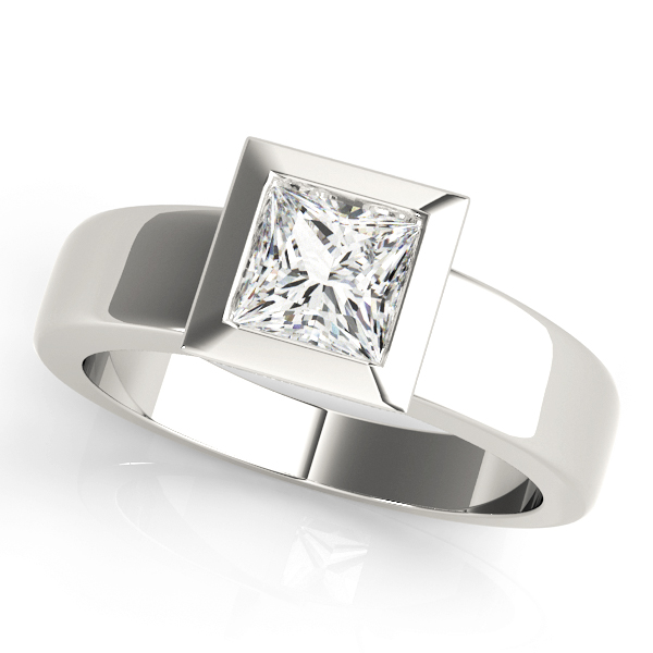 Amazing Wholesale Jewelry - Square Engagement Ring 23977081753-1/4