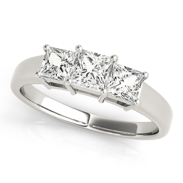 Amazing Wholesale Jewelry - Square Engagement Ring 23977081883-1/4