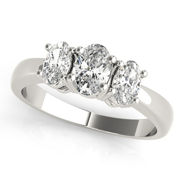 Amazing Wholesale Jewelry - Oval Engagement Ring 23977081979-A
