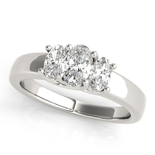 Amazing Wholesale Jewelry - Oval Engagement Ring 23977081985-B