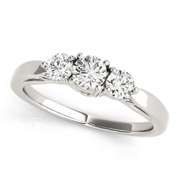 Amazing Wholesale Jewelry - Round Engagement Ring 23977082394-11/4