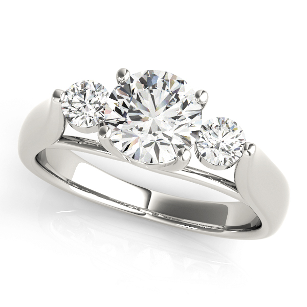Amazing Wholesale Jewelry - Round Engagement Ring 23977082565-1/2