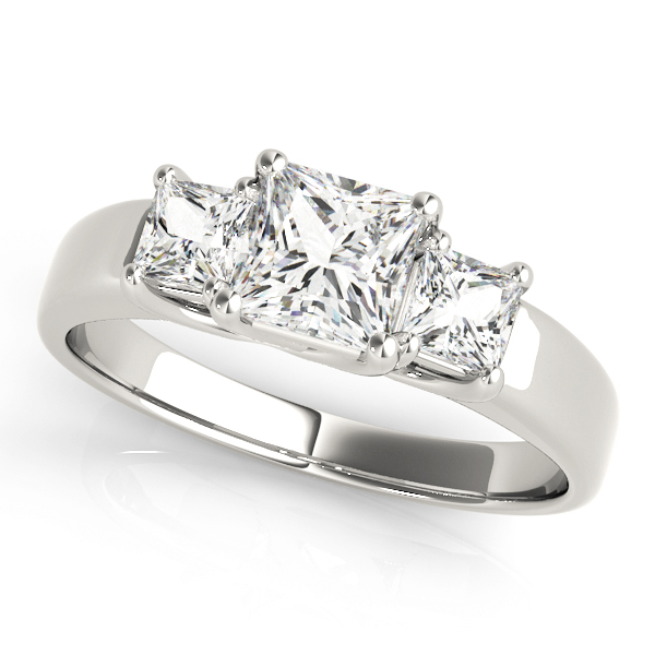Amazing Wholesale Jewelry - Square Engagement Ring 23977082571-A
