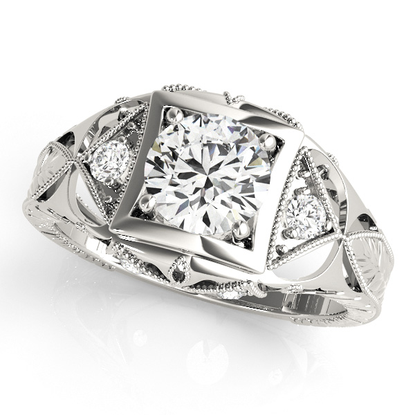 Amazing Wholesale Jewelry - Round Engagement Ring 23977082666