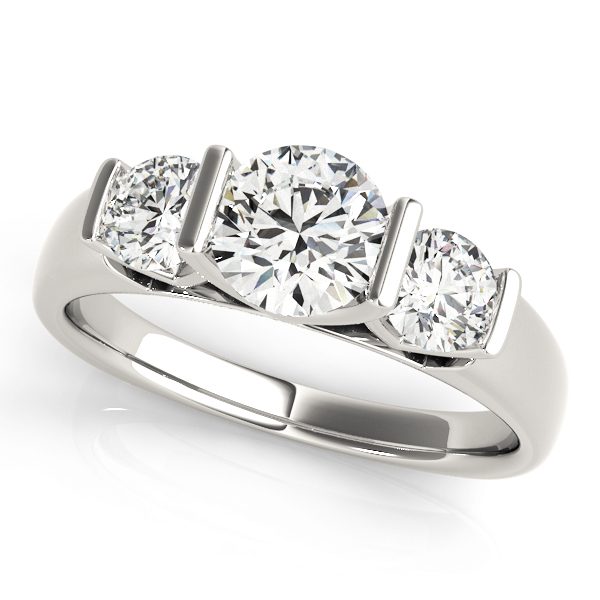 Amazing Wholesale Jewelry - Round Engagement Ring 23977082759-11/4
