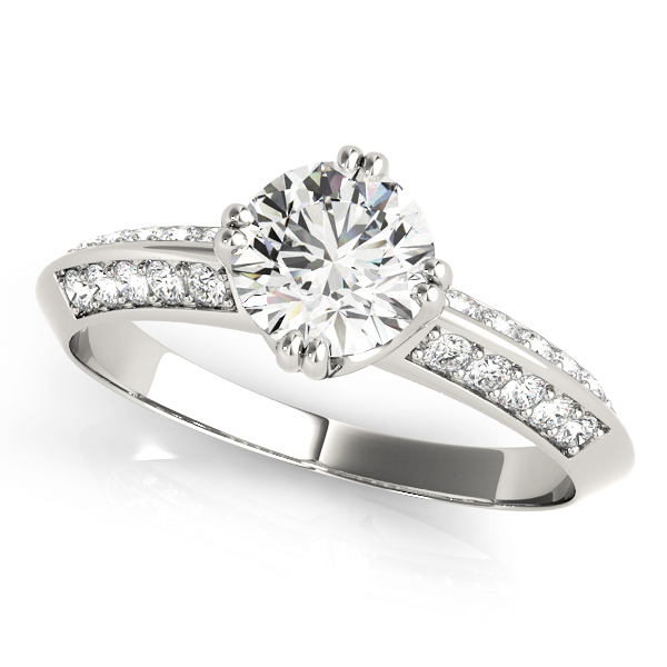 Amazing Wholesale Jewelry - Round Engagement Ring 23977082782-3/4