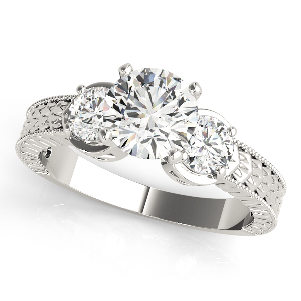 Amazing Wholesale Jewelry - Peg Ring Engagement Ring 23977082847-1/4