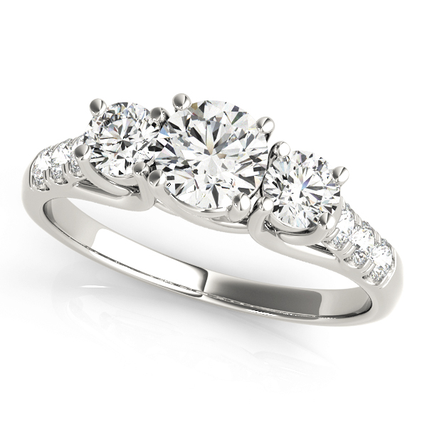 Amazing Wholesale Jewelry - Round Engagement Ring 23977082876-1/2