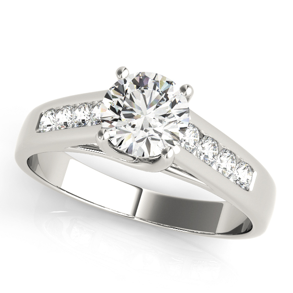 Amazing Wholesale Jewelry - Round Engagement Ring 23977082878-1