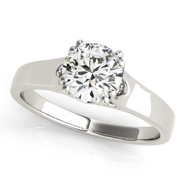 Amazing Wholesale Jewelry - Round Engagement Ring 23977082887-11/2
