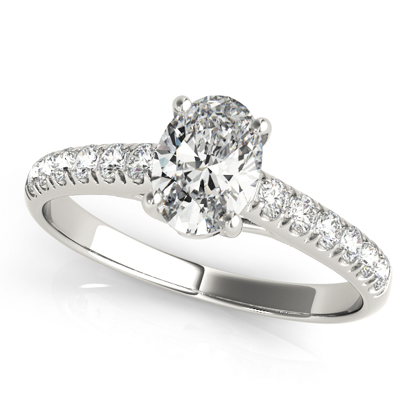 Amazing Wholesale Jewelry - Oval Engagement Ring 23977082901-6X4