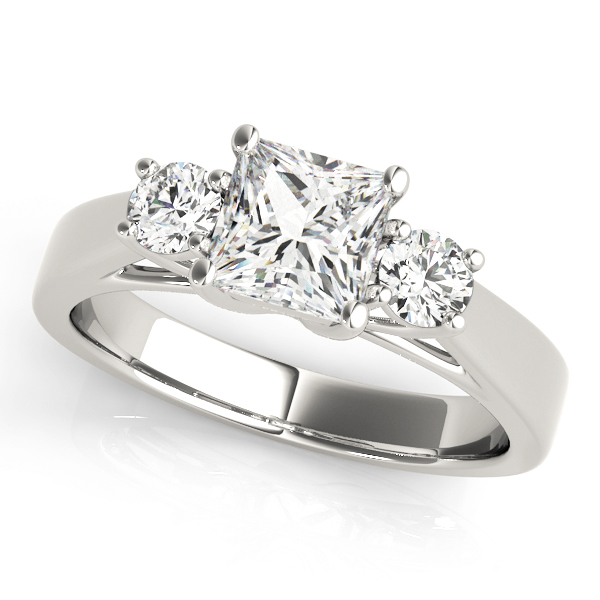 Amazing Wholesale Jewelry - Square Engagement Ring 23977082921-1/2