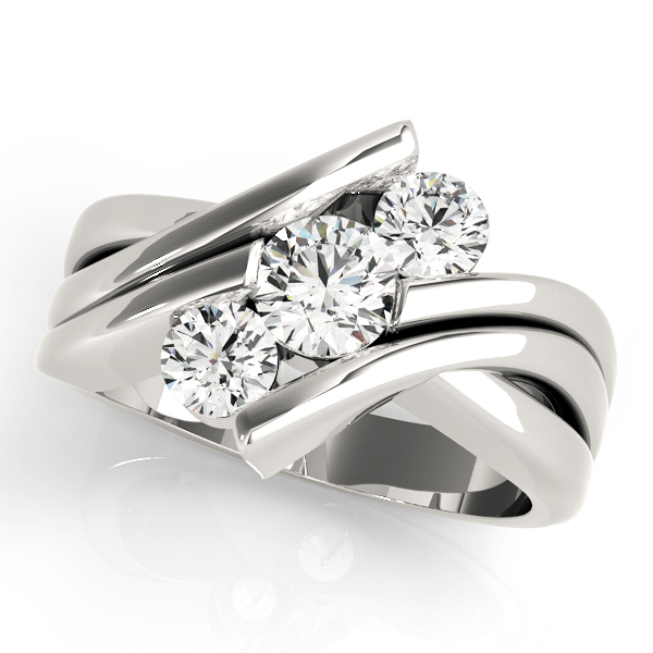 Amazing Wholesale Jewelry - Round Engagement Ring 23977082957-1/2