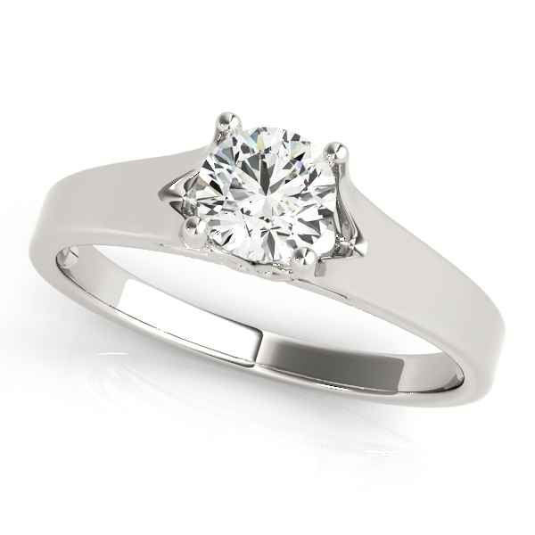 Amazing Wholesale Jewelry - Round Engagement Ring 23977082962-1/2