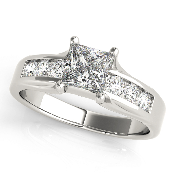 Amazing Wholesale Jewelry - Square Engagement Ring 23977083199