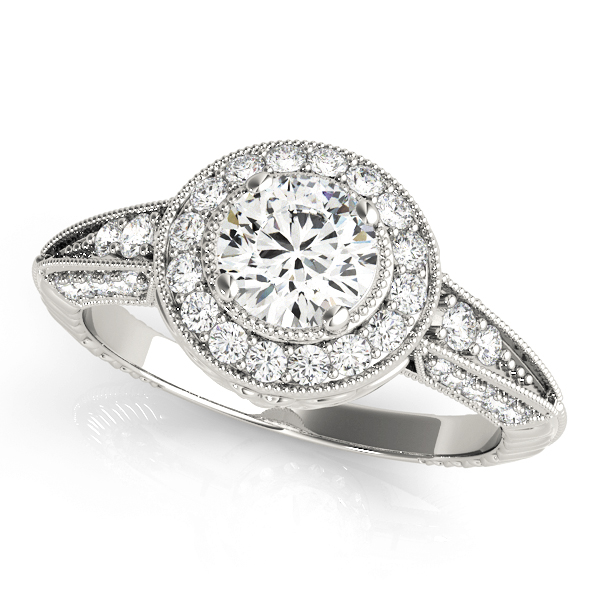 Amazing Wholesale Jewelry - Round Engagement Ring 23977083267-1/2