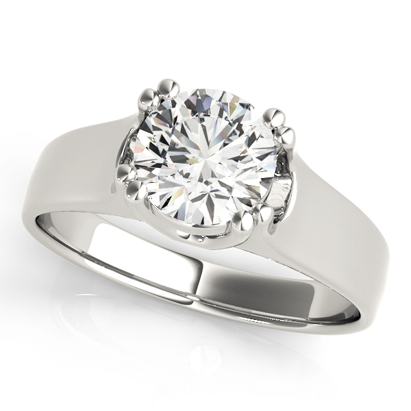 Amazing Wholesale Jewelry - Round Engagement Ring 23977083275-1