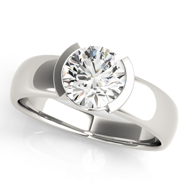 Amazing Wholesale Jewelry - Round Engagement Ring 23977083277-1/2