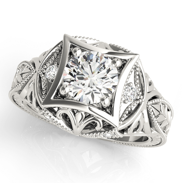 Amazing Wholesale Jewelry - Round Engagement Ring 23977083320