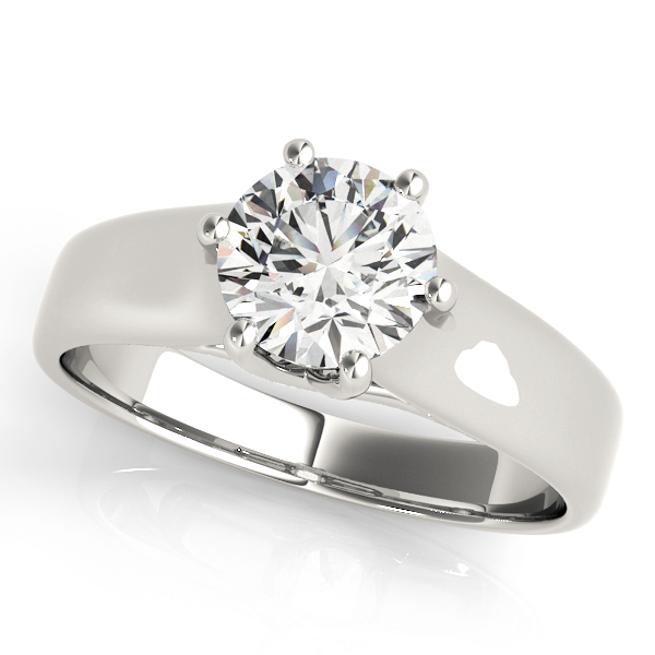 Amazing Wholesale Jewelry - Round Engagement Ring 23977083344-1/2