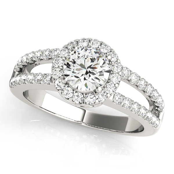 Amazing Wholesale Jewelry - Round Engagement Ring 23977083493-7