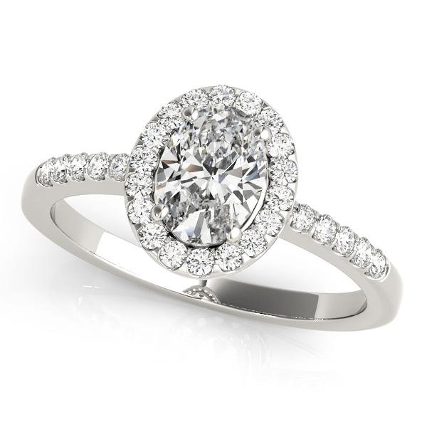 Amazing Wholesale Jewelry - Oval Engagement Ring 23977083497-11X9