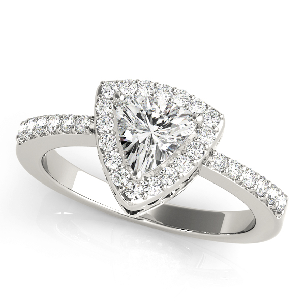 Amazing Wholesale Jewelry - Trillion Engagement Ring 23977083515-6
