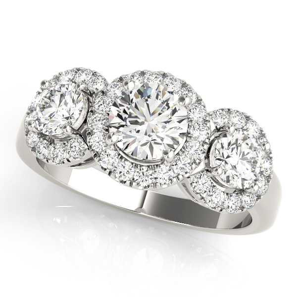 Amazing Wholesale Jewelry - Round Engagement Ring 23977083540-1/2