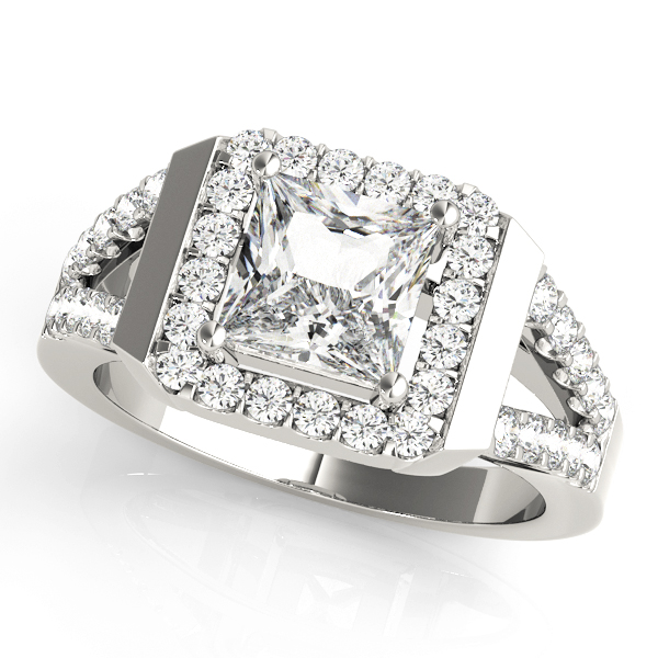 Amazing Wholesale Jewelry - Square Engagement Ring 23977083566